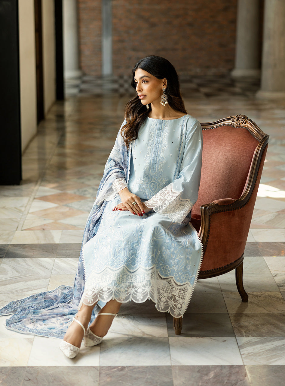 Zainab Chottani | Chikankari 25 | Liyah - 7B by Zainab Chottani - Designer Dress - Type: Ladies Clothes - Available at Libayah - 100% Original