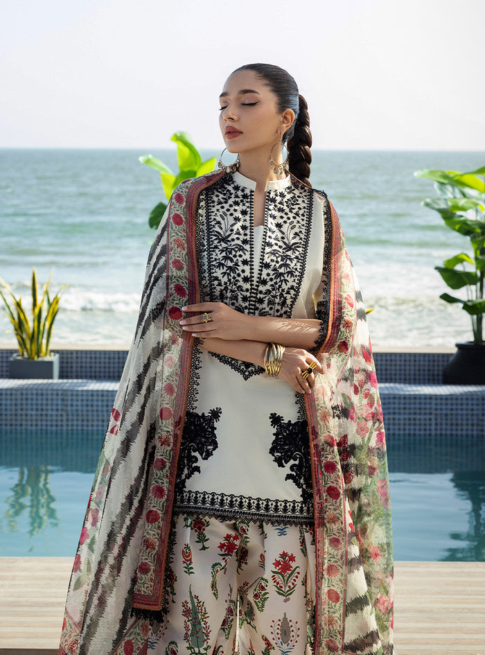 Zainab Chottani | Tahra Lawn 25 | Azureh by Zainab Chottani - Designer Dress - Type: Ladies Clothes - Available at Libayah - 100% Original