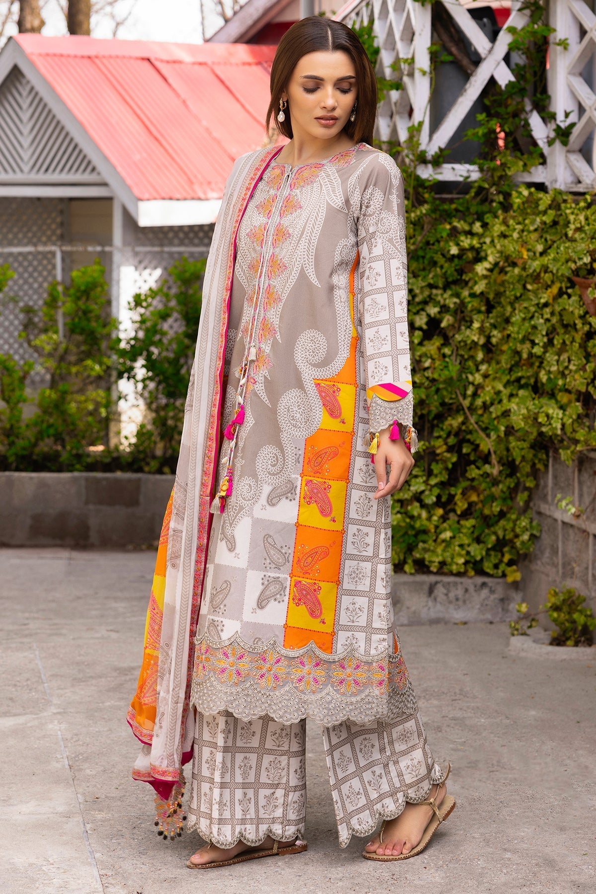 Charizma | Festive Edit | CRB6-16P by Charizma - Designer Dress  - Type : Ladies Clothes - Available at Libayah - 100% Original 