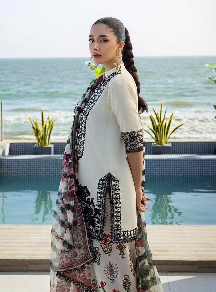 Zainab Chottani | Tahra Lawn 25 | Azureh by Zainab Chottani - Designer Dress - Type: Ladies Clothes - Available at Libayah - 100% Original