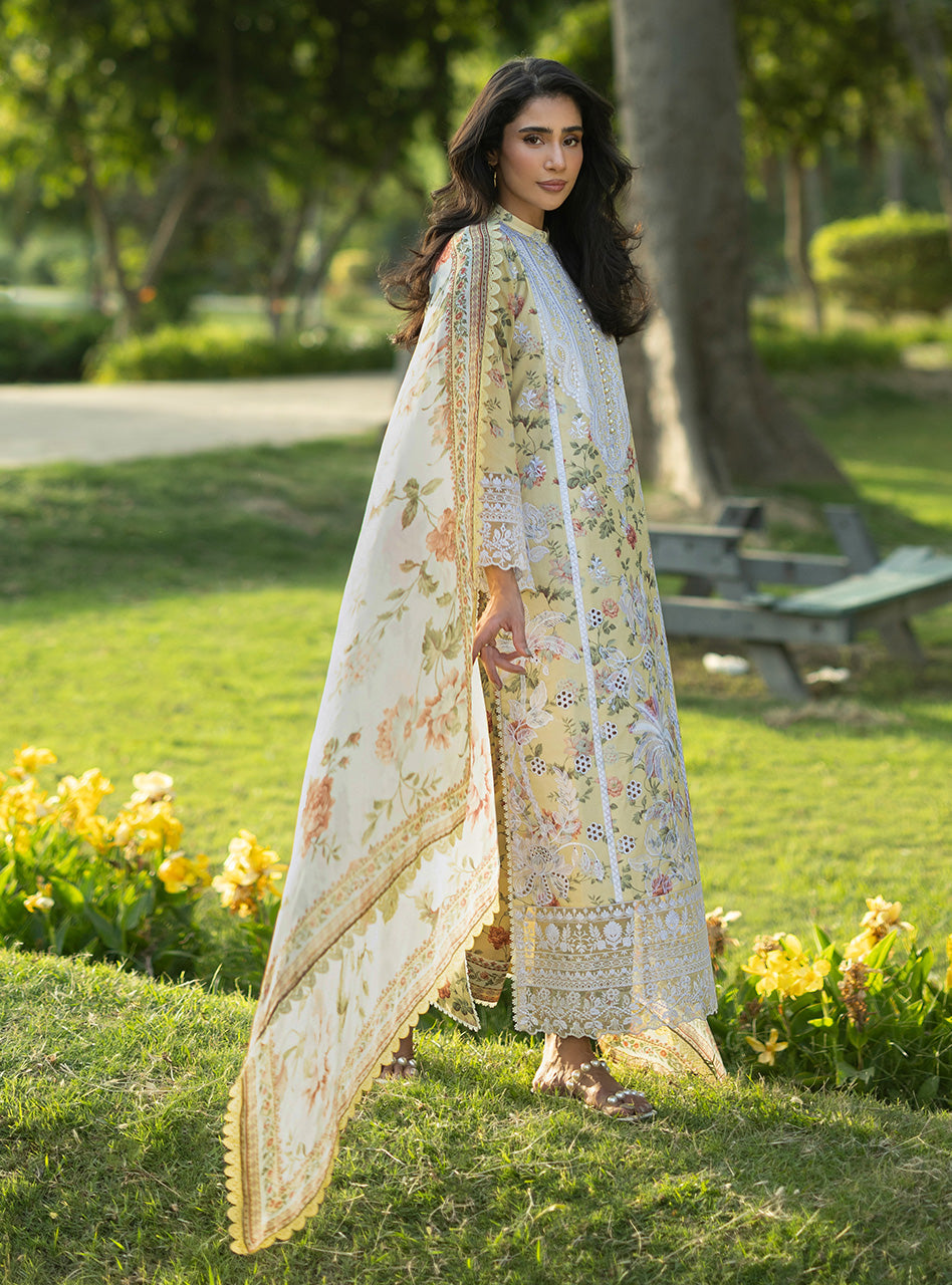 Zainab Chottani | Luxe Lawn 26 | Dune - 12 by Zainab Chottani - Designer Dress  - Type : Ladies Clothes - Available at Libayah - 100% Original 