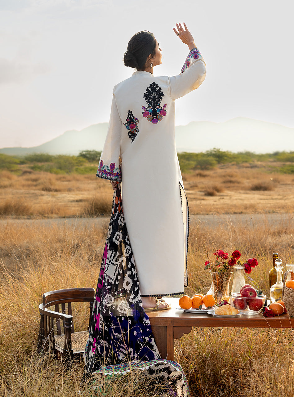 Zainab Chottani | Spring Summer Lawn 26 | Nivara 17 by Zainab Chottani - Designer Dress - Type : Luxury Dress - Available at Libayah - 100% Original