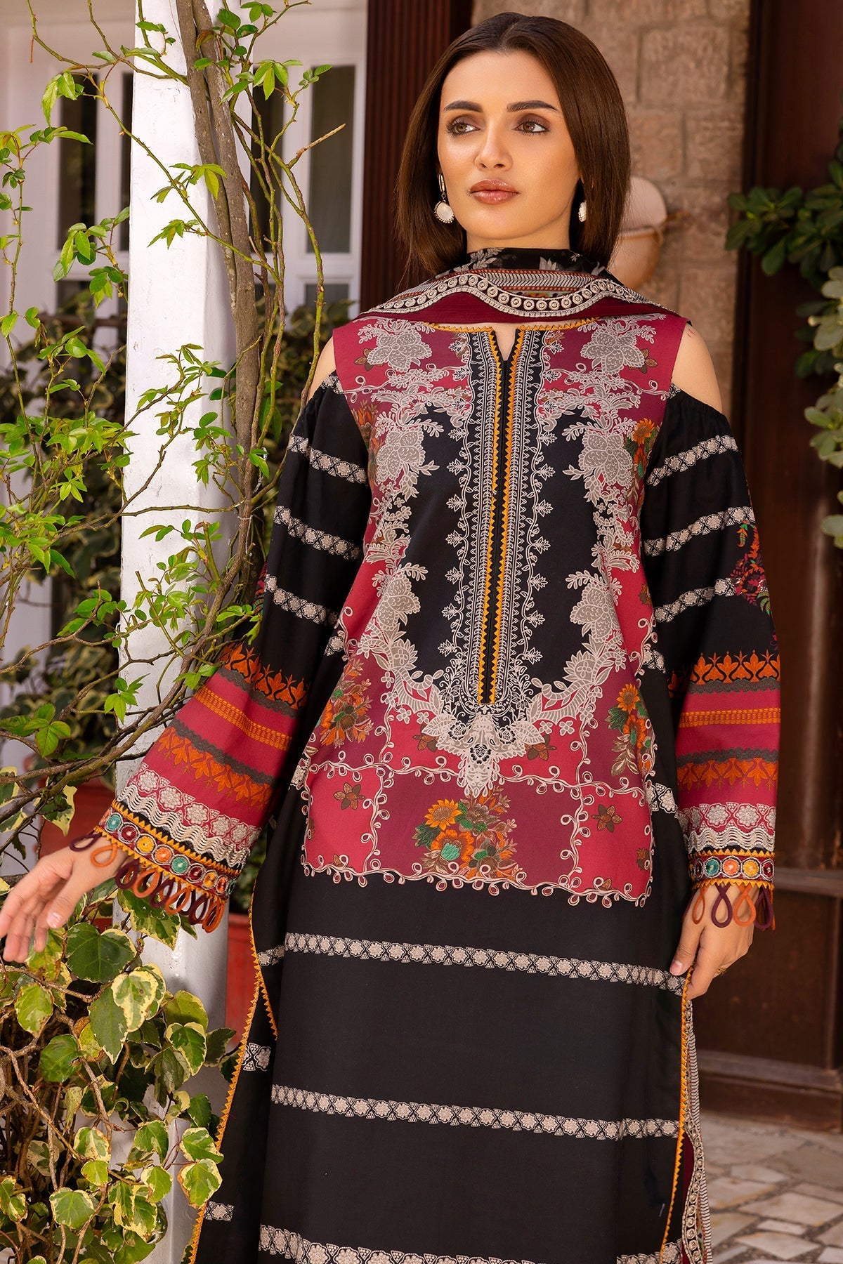 Charizma | Festive Edit | CRB6-17P by Charizma - Designer Dress  - Type : Ladies Clothes - Available at Libayah - 100% Original 