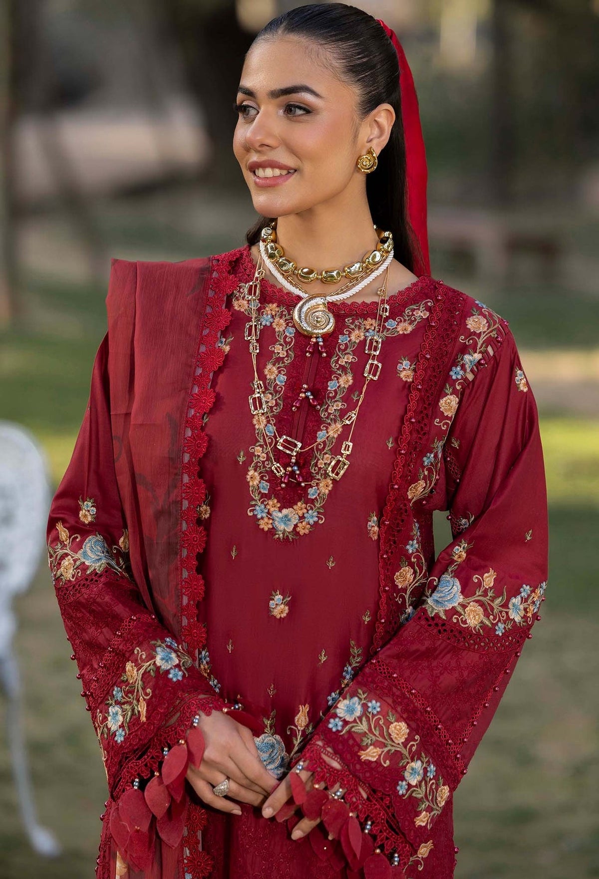 Adans Libas | Gul Rukh Lawn 25 | RUKH 2832 by Adans Libas - Designer Dress - Type: Ladies Clothes - Available at Libayah - 100% Original