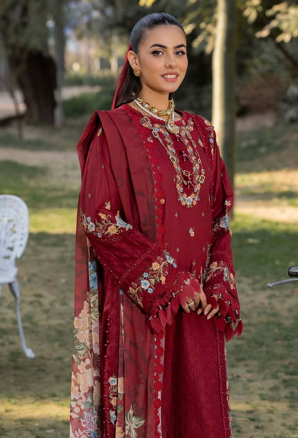 Adans Libas | Gul Rukh Lawn 25 | RUKH 2832 by Adans Libas - Designer Dress - Type: Ladies Clothes - Available at Libayah - 100% Original