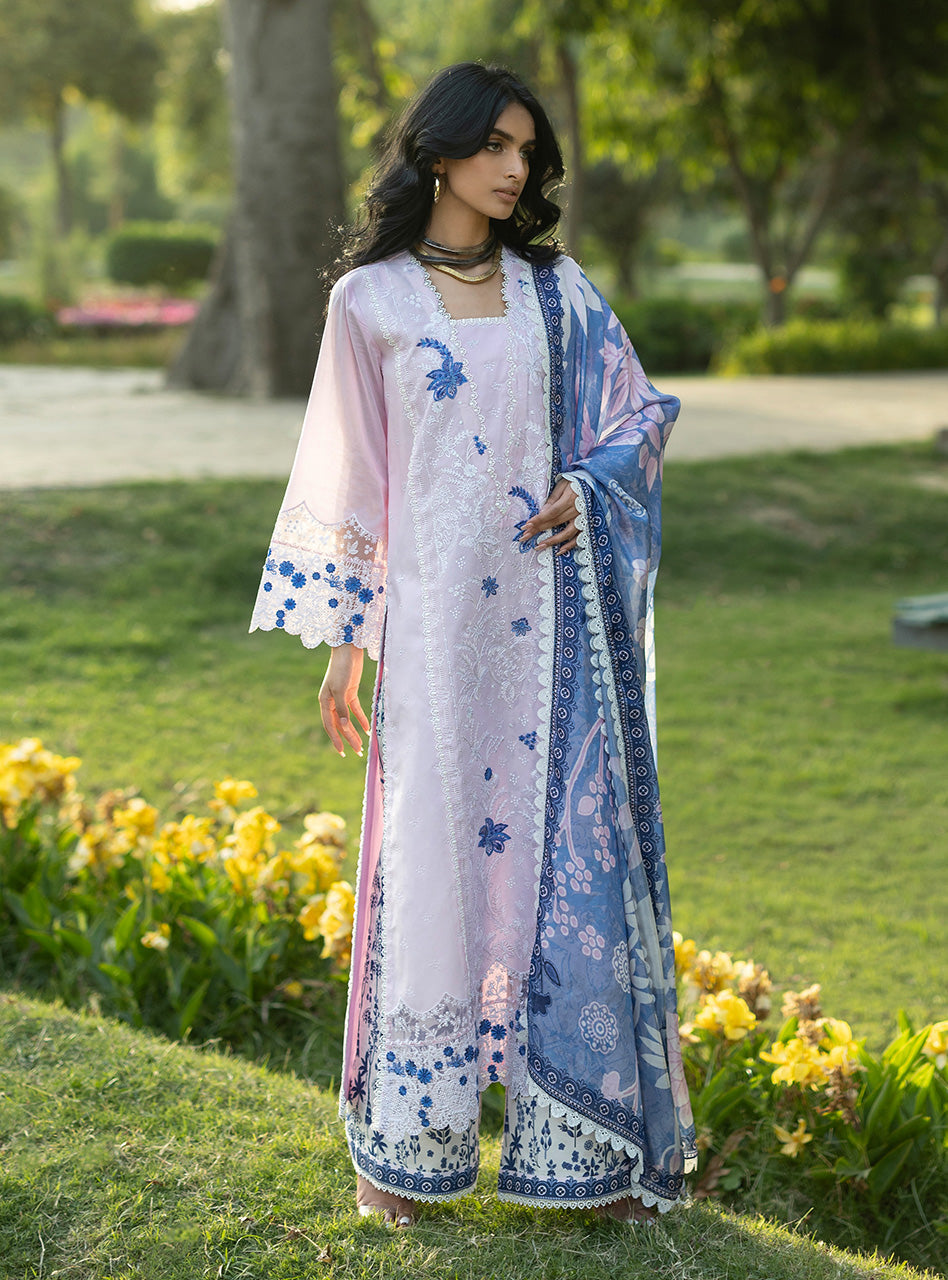 Zainab Chottani | Luxe Lawn 26 |Bria - 15 by Zainab Chottani - Designer Dress  - Type : Ladies Clothes - Available at Libayah - 100% Original 