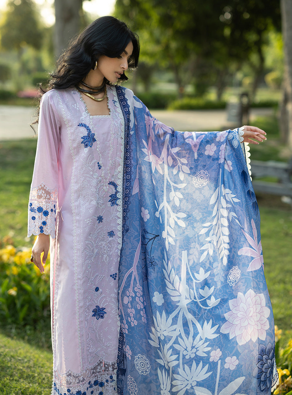 Zainab Chottani | Luxe Lawn 26 |Bria - 15 by Zainab Chottani - Designer Dress  - Type : Ladies Clothes - Available at Libayah - 100% Original 