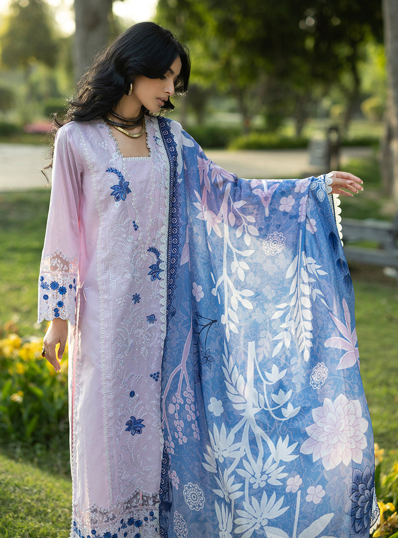 Zainab Chottani | Luxe Lawn 26 |Bria - 15 by Zainab Chottani - Designer Dress  - Type : Ladies Clothes - Available at Libayah - 100% Original 