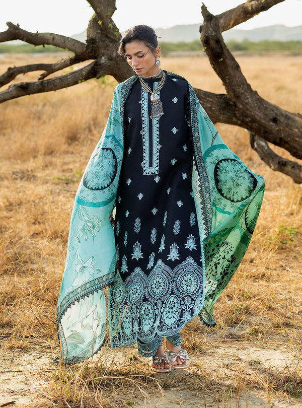 Zainab Chottani | Spring Summer Lawn 26 | Silva by Zainab Chottani - Designer Dress - Type : Luxury Dress - Available at Libayah - 100% Original