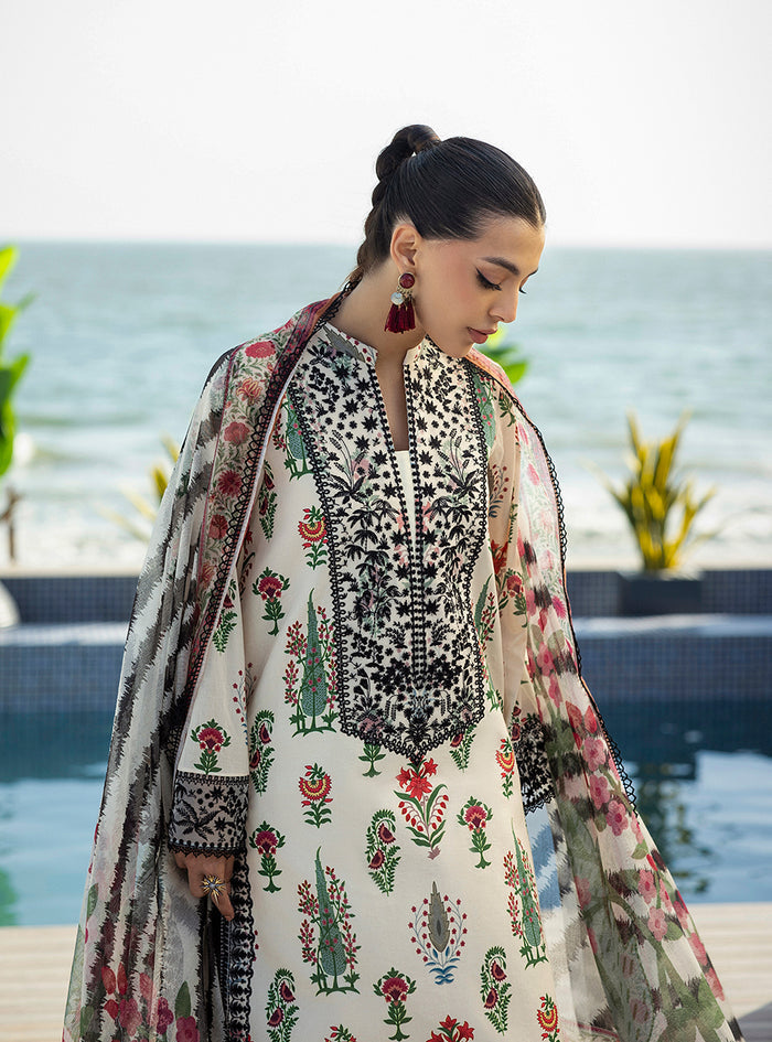 Zainab Chottani | Tahra Lawn 25 | Azureh by Zainab Chottani - Designer Dress - Type: Ladies Clothes - Available at Libayah - 100% Original