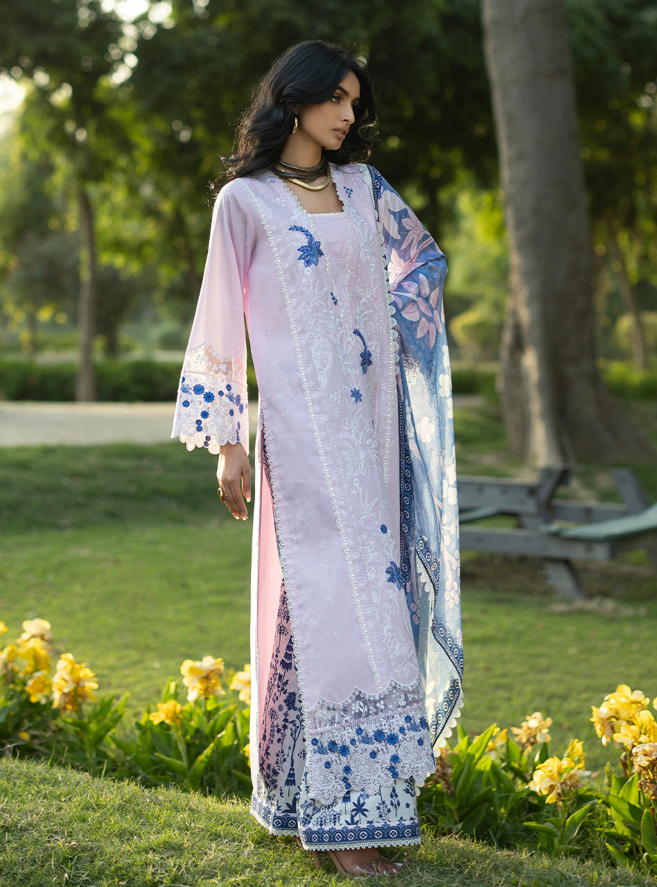 Zainab Chottani | Luxe Lawn 26 |Bria - 15 by Zainab Chottani - Designer Dress  - Type : Ladies Clothes - Available at Libayah - 100% Original 