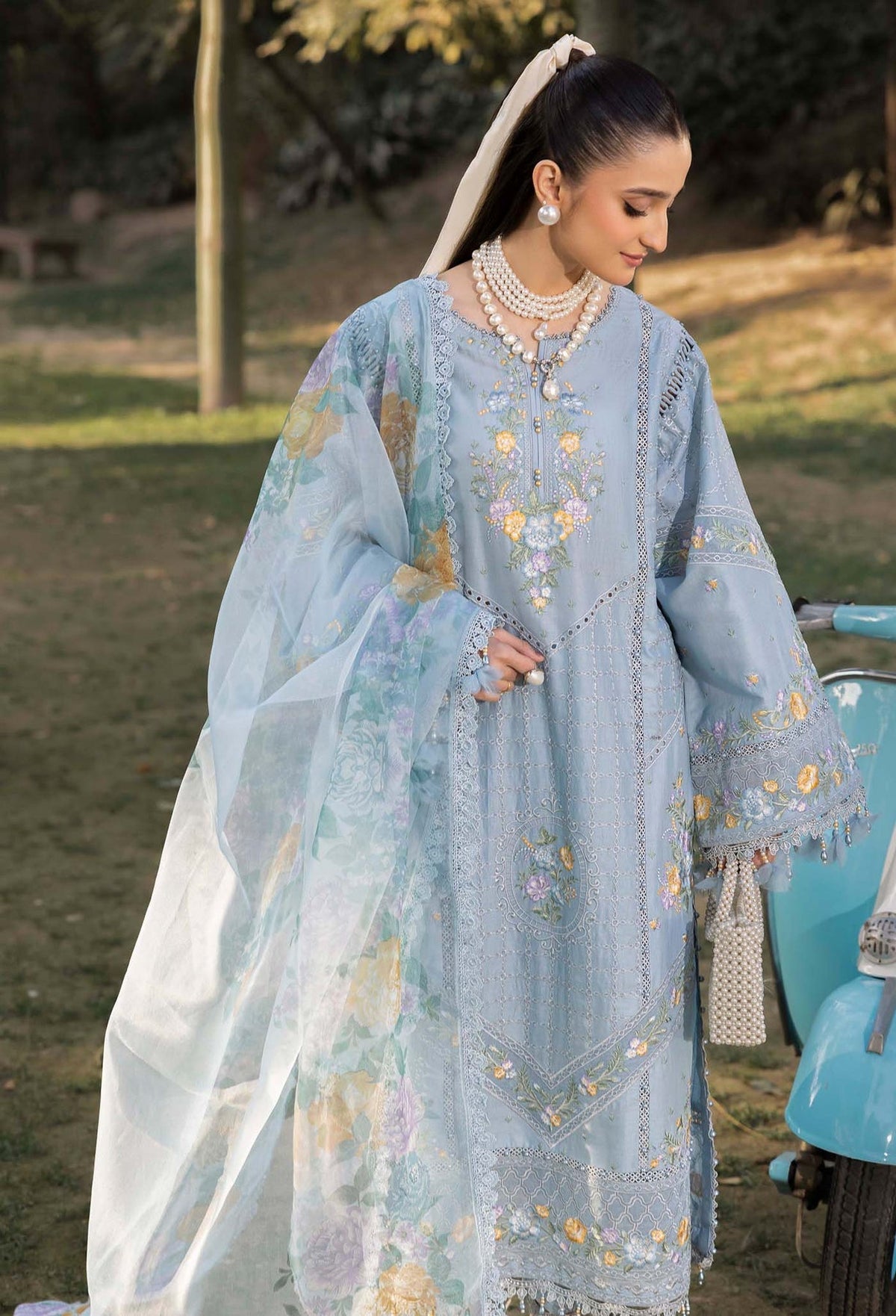Adans Libas | Gul Rukh Lawn 25 | RUKH 2833 by Adans Libas - Designer Dress - Type: Ladies Clothes - Available at Libayah - 100% Original