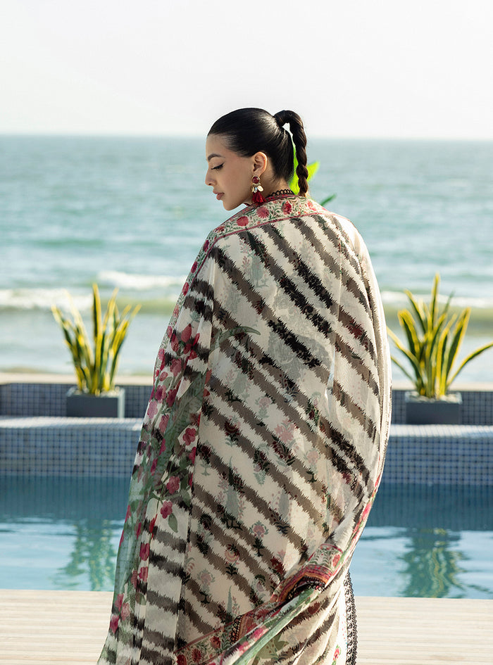 Zainab Chottani | Tahra Lawn 25 | Azureh by Zainab Chottani - Designer Dress - Type: Ladies Clothes - Available at Libayah - 100% Original