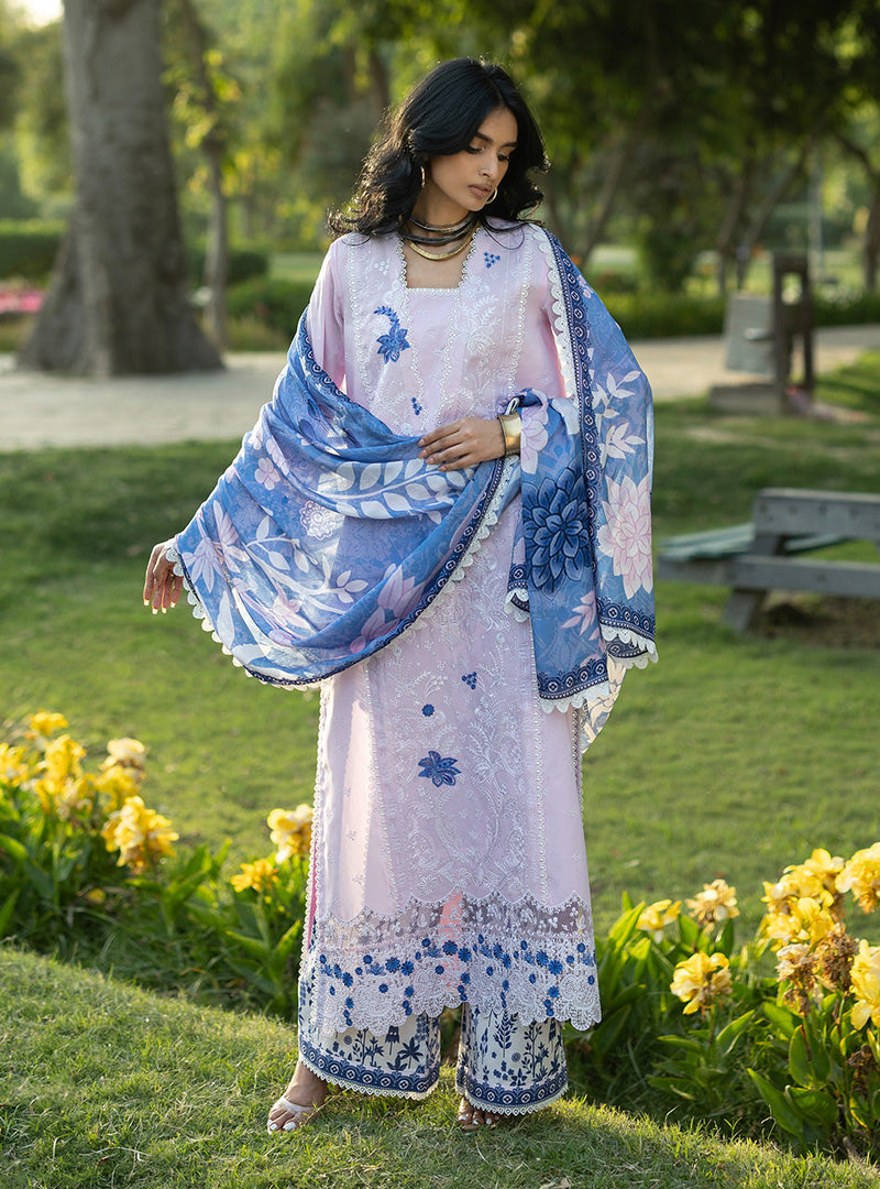 Zainab Chottani | Luxe Lawn 26 |Bria - 15 by Zainab Chottani - Designer Dress  - Type : Ladies Clothes - Available at Libayah - 100% Original 