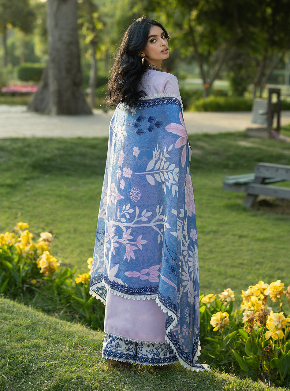 Zainab Chottani | Luxe Lawn 26 |Bria - 15 by Zainab Chottani - Designer Dress  - Type : Ladies Clothes - Available at Libayah - 100% Original 