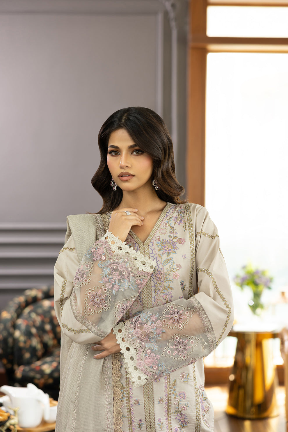 Florent | Eid Collection | FEF - 5A by Florent - Designer Dress - Type: Ladies Clothes - Available at Libayah - 100% Original