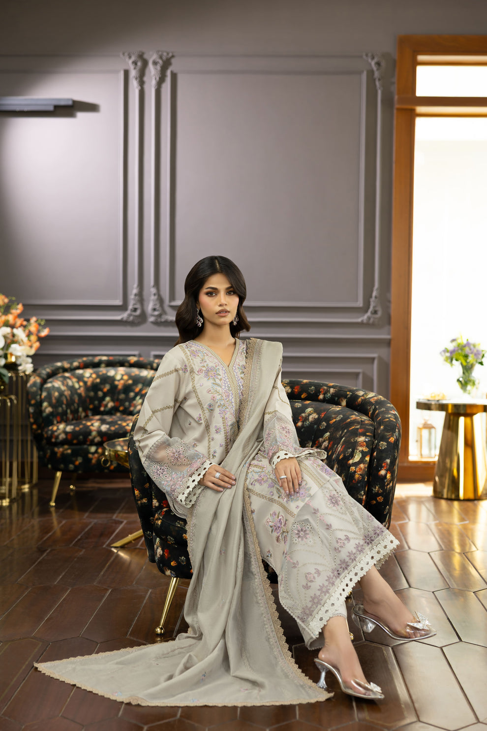Florent | Eid Collection | FEF - 5A by Florent - Designer Dress - Type: Ladies Clothes - Available at Libayah - 100% Original