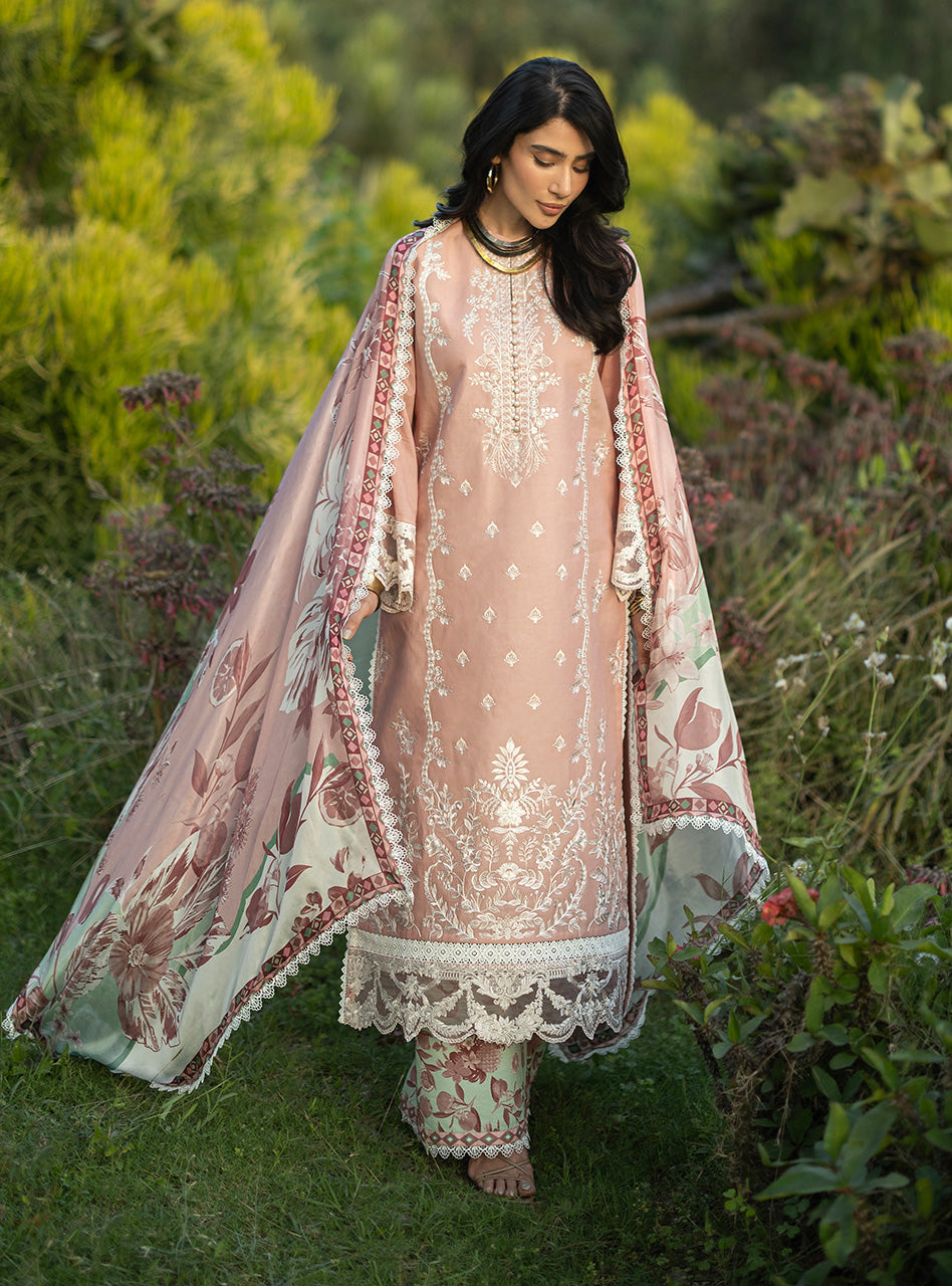 Zainab Chottani | Luxe Lawn 26 | Esme - 02 by Zainab Chottani - Designer Dress  - Type : Ladies Clothes - Available at Libayah - 100% Original 