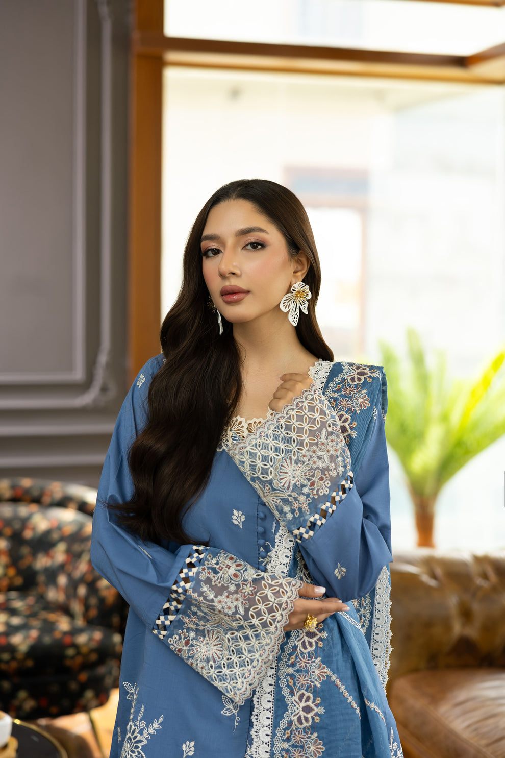 Florent | Eid Collection | FEF - 7A by Florent - Designer Dress - Type: Ladies Clothes - Available at Libayah - 100% Original