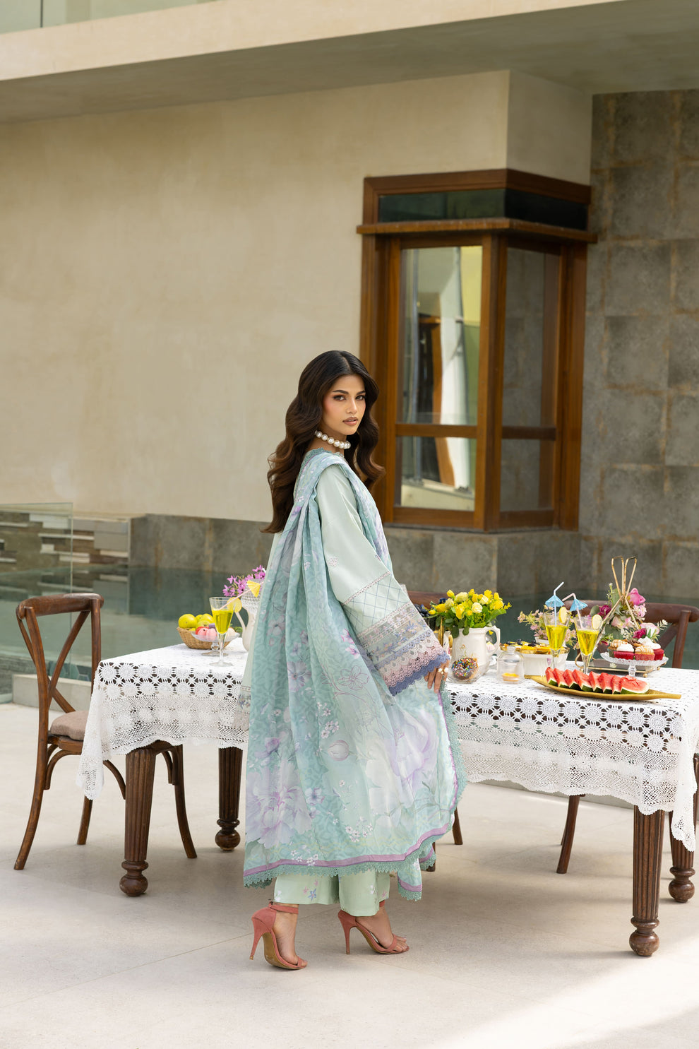 Florent | Eid Collection | FEF - 4B by Florent - Designer Dress - Type: Ladies Clothes - Available at Libayah - 100% Original