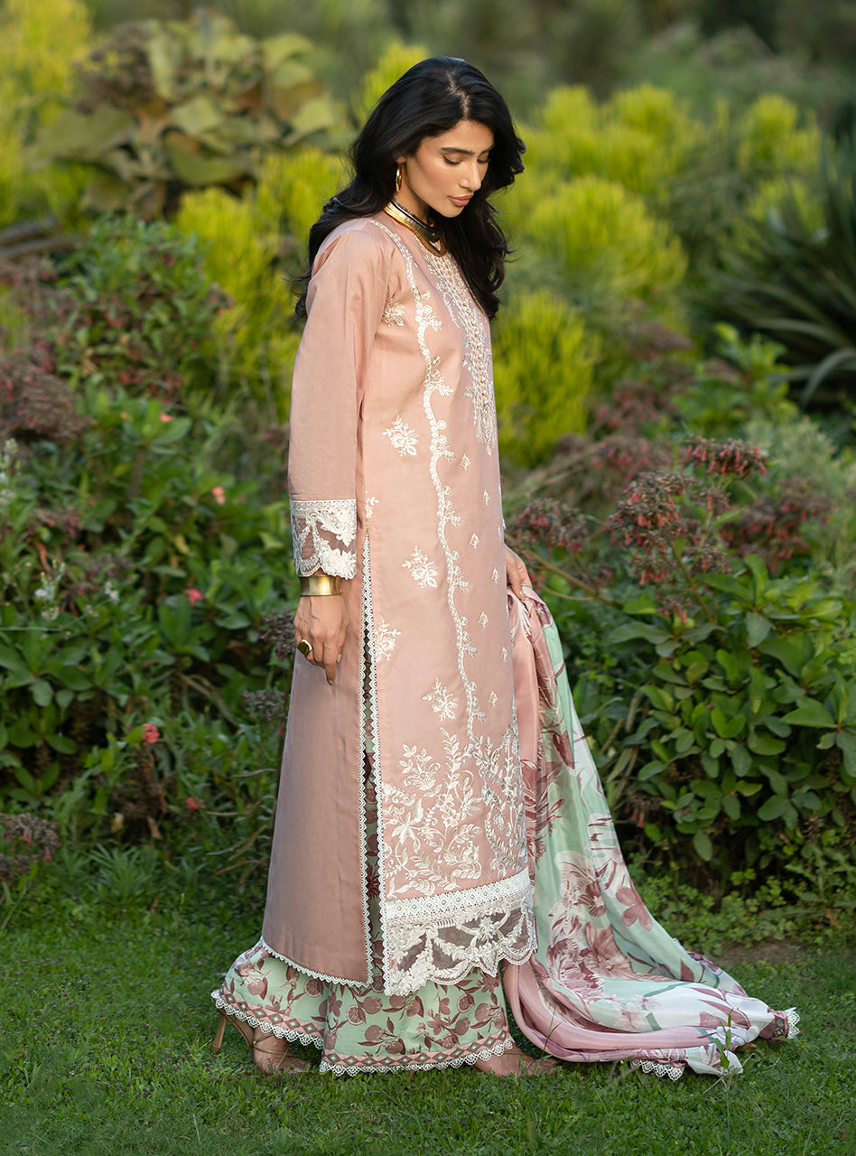 Zainab Chottani | Luxe Lawn 26 | Esme - 02 by Zainab Chottani - Designer Dress  - Type : Ladies Clothes - Available at Libayah - 100% Original 