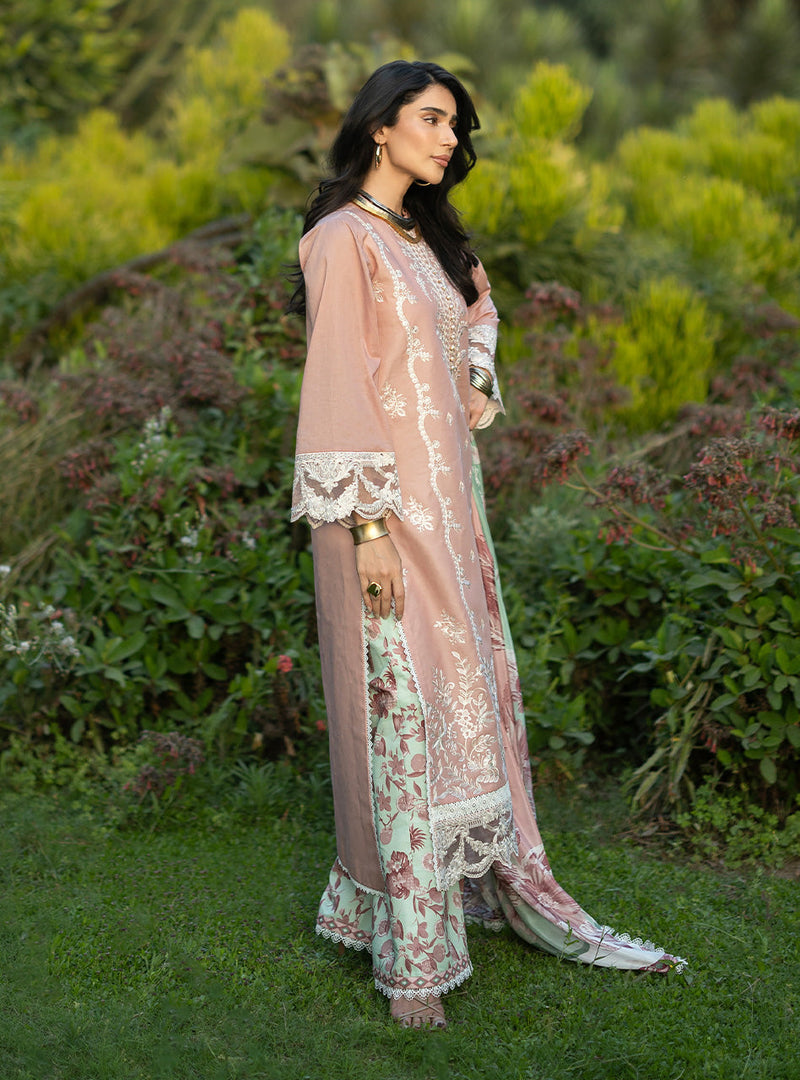 Zainab Chottani | Luxe Lawn 26 | Esme - 02 by Zainab Chottani - Designer Dress  - Type : Ladies Clothes - Available at Libayah - 100% Original 