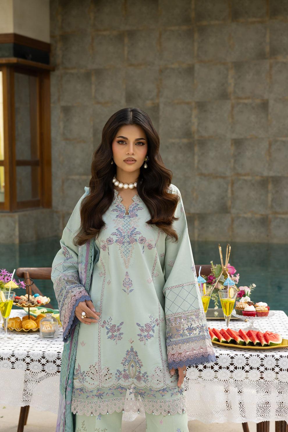 Florent | Eid Collection | FEF - 4B by Florent - Designer Dress - Type: Ladies Clothes - Available at Libayah - 100% Original