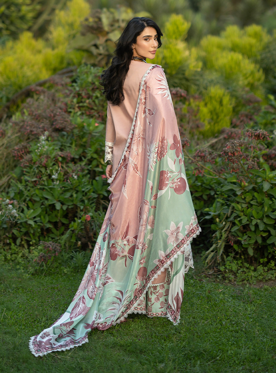 Zainab Chottani | Luxe Lawn 26 | Esme - 02 by Zainab Chottani - Designer Dress  - Type : Ladies Clothes - Available at Libayah - 100% Original 