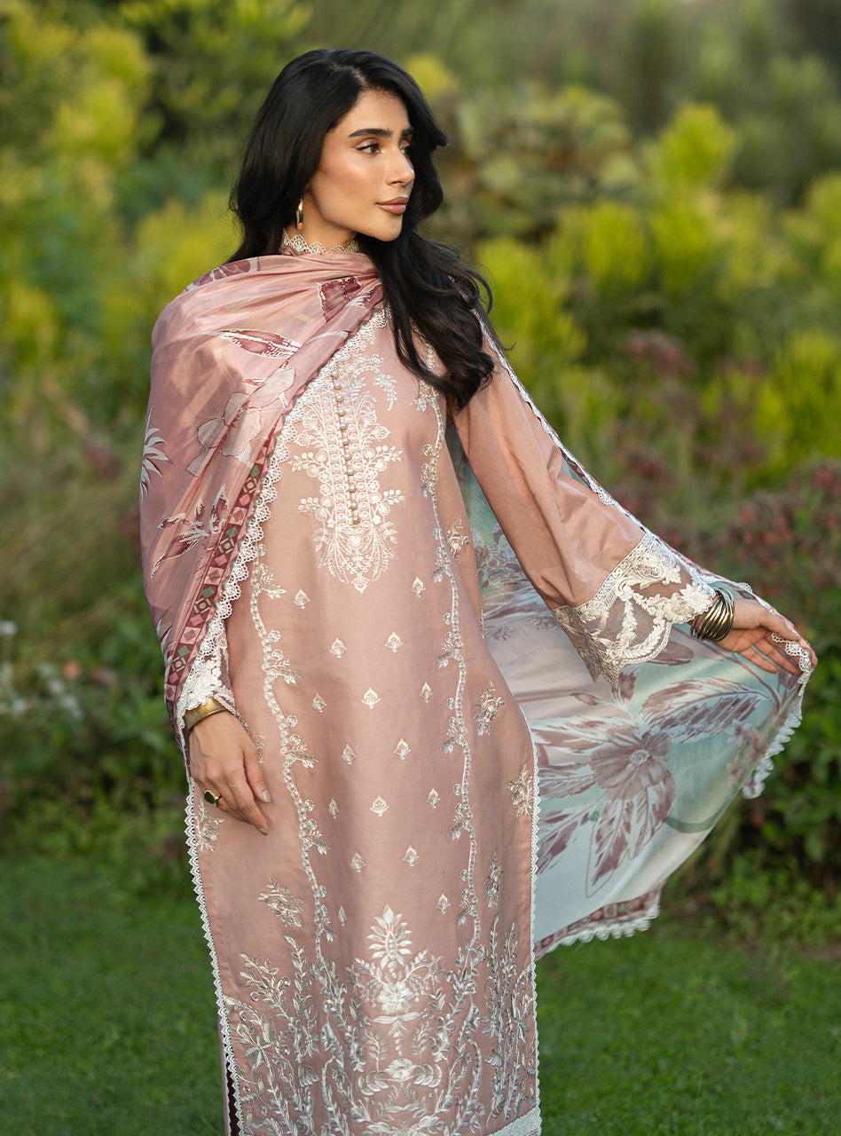Zainab Chottani | Luxe Lawn 26 | Esme - 02 by Zainab Chottani - Designer Dress  - Type : Ladies Clothes - Available at Libayah - 100% Original 