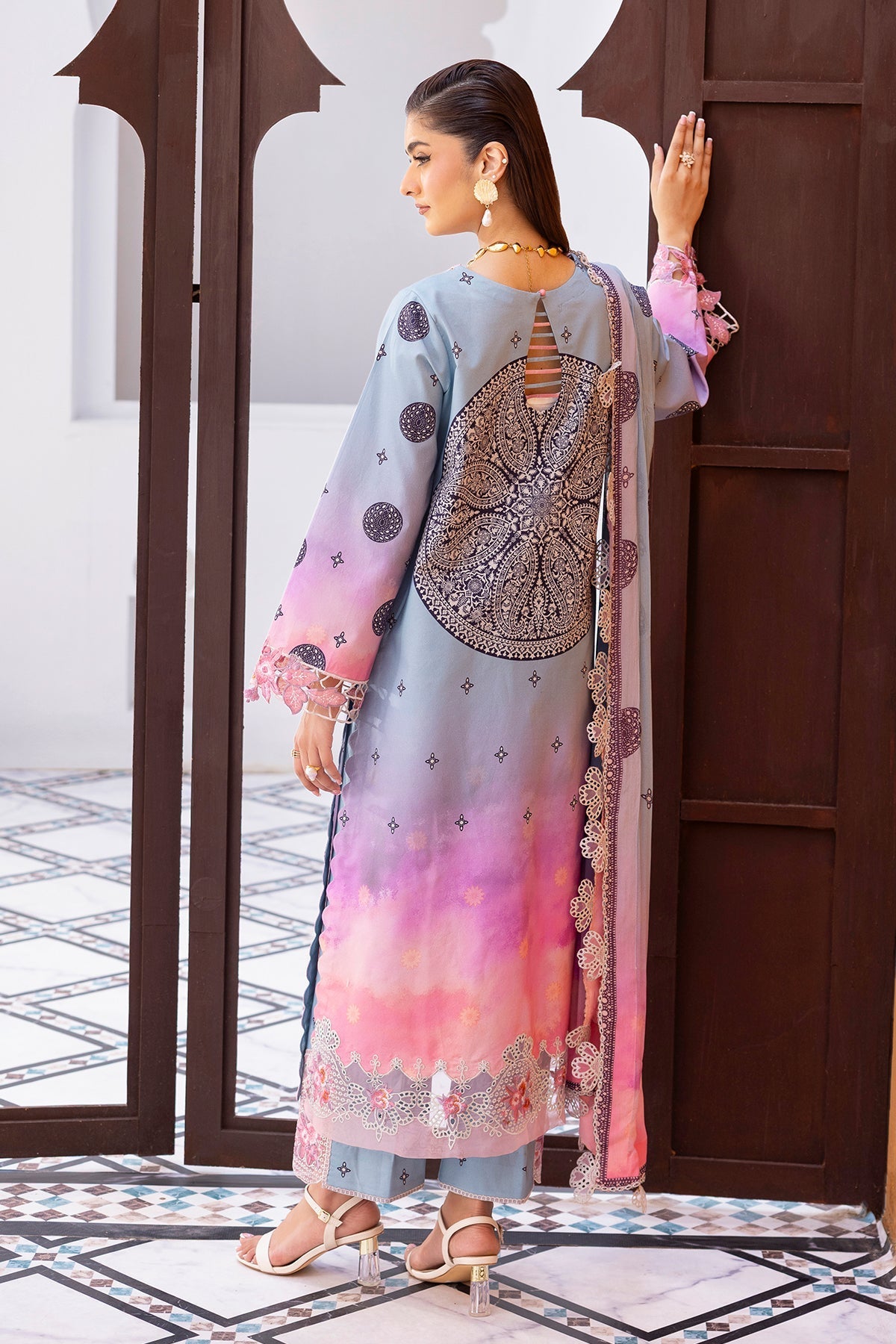 Afrozeh | Basic Pret 26 RTW | NACRE by Afrozeh - Designer Dress  - Type : Ladies Clothes - Available at Libayah - 100% Original 