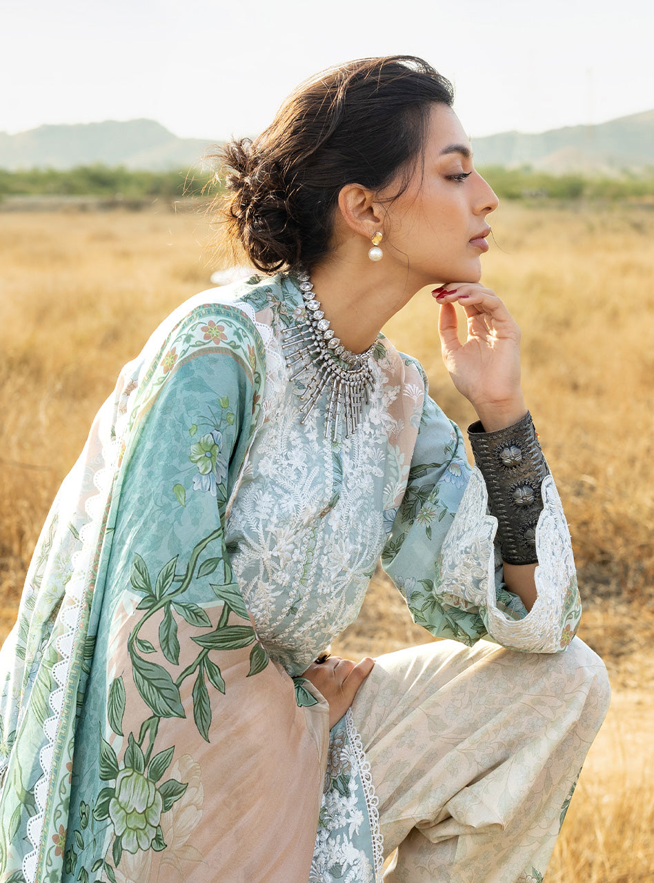 Zainab Chottani | Spring Summer Lawn 26 | Liyana by Zainab Chottani - Designer Dress - Type : Luxury Dress - Available at Libayah - 100% Original