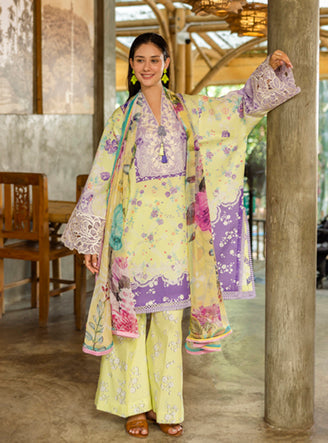 Roheenaz | Ethereal Bloom Lawn 25 | Elysse by Roheenaz - Designer Dress - Type: Ladies Clothes - Available at Libayah - 100% Original