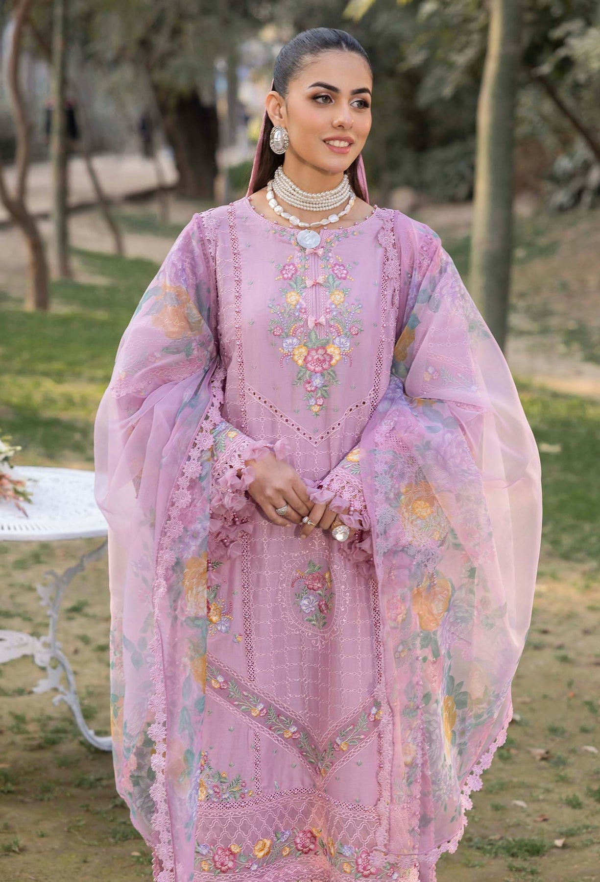 Adans Libas | Gul Rukh Lawn 25 | RUKH 2834 by Adans Libas - Designer Dress - Type: Ladies Clothes - Available at Libayah - 100% Original