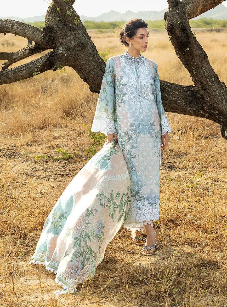 Zainab Chottani | Spring Summer Lawn 26 | Liyana by Zainab Chottani - Designer Dress - Type : Luxury Dress - Available at Libayah - 100% Original