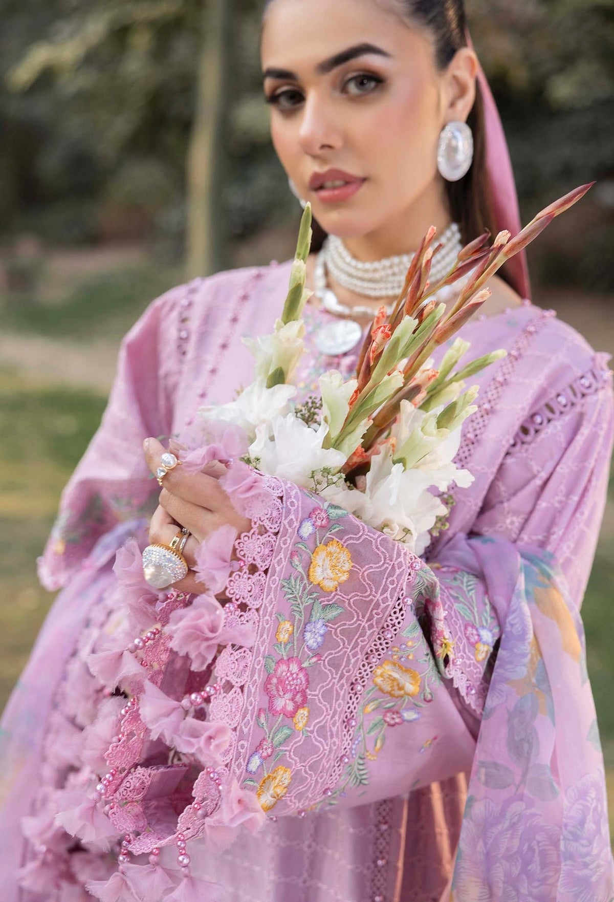 Adans Libas | Gul Rukh Lawn 25 | RUKH 2834 by Adans Libas - Designer Dress - Type: Ladies Clothes - Available at Libayah - 100% Original