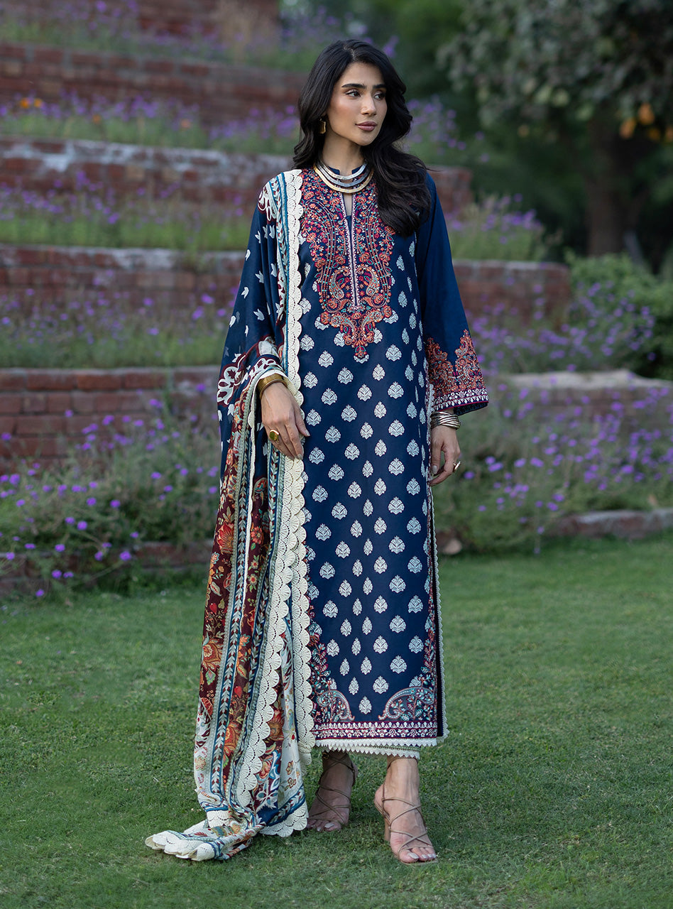 Zainab Chottani | Luxe Lawn 26 | Mesa - 08 by Zainab Chottani - Designer Dress  - Type : Ladies Clothes - Available at Libayah - 100% Original 