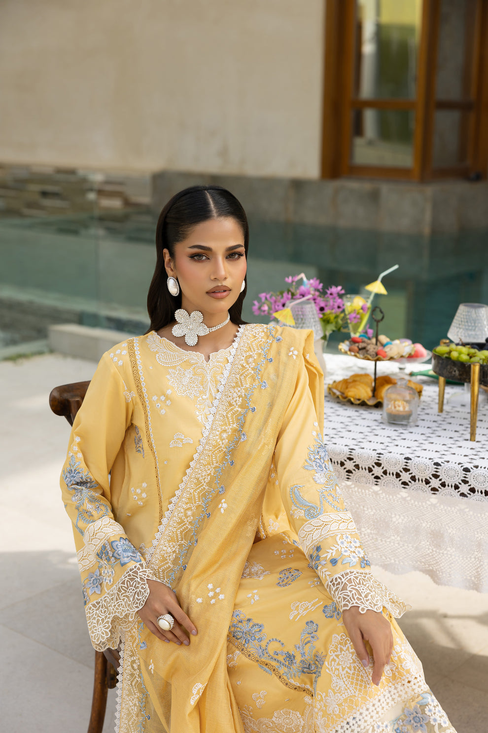 Florent | Eid Collection | FEF - 2A by Florent - Designer Dress - Type: Ladies Clothes - Available at Libayah - 100% Original