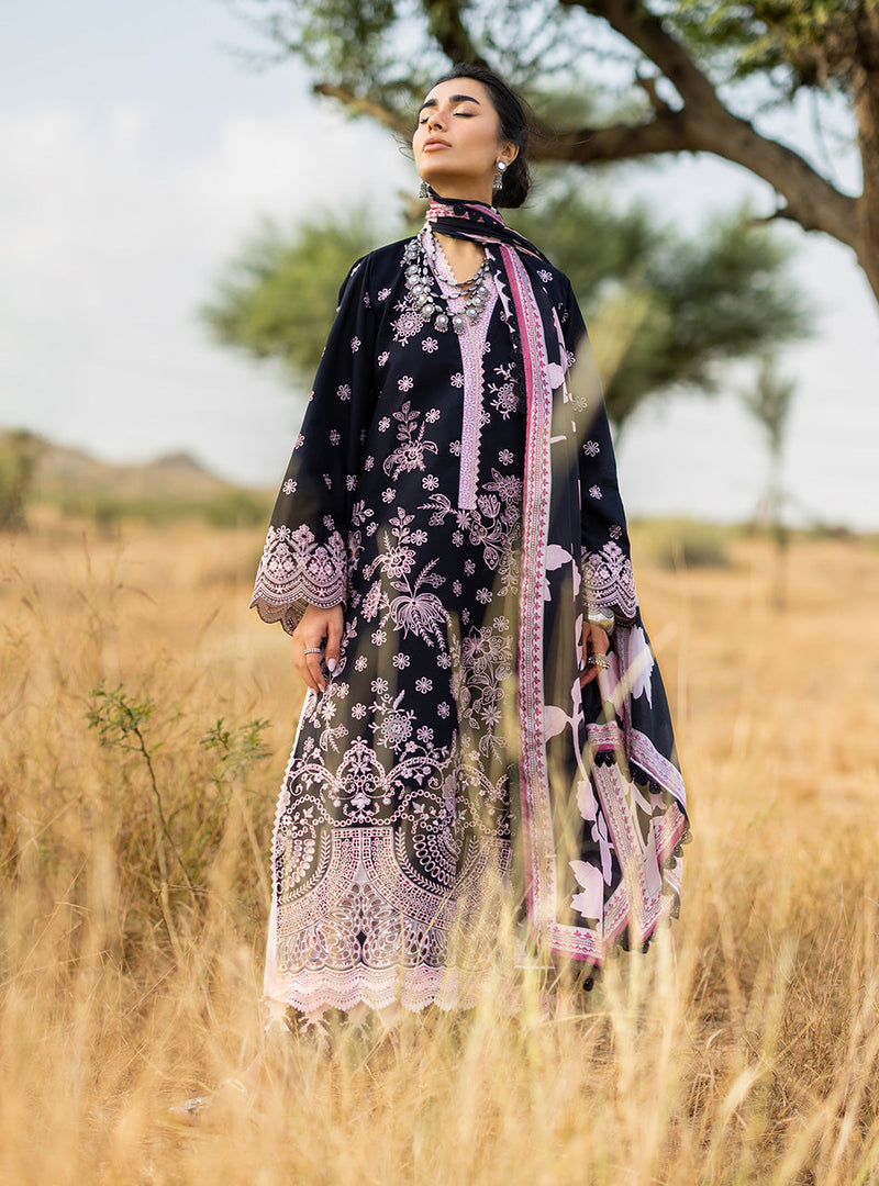Zainab Chottani | Spring Summer Lawn 26 | Lyara 09 by Zainab Chottani - Designer Dress - Type : Luxury Dress - Available at Libayah - 100% Original