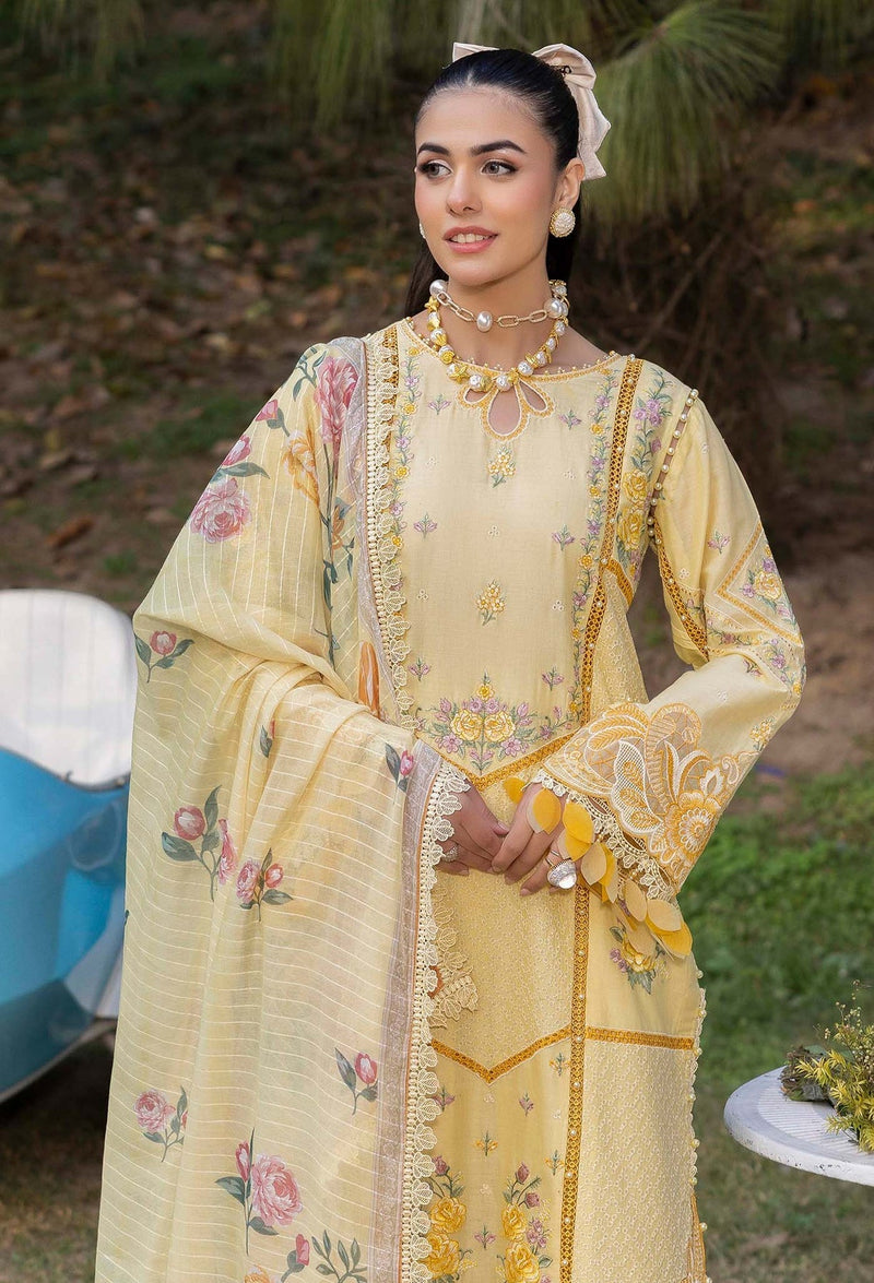 Adans Libas | Gul Rukh Lawn 25 | RUKH 2836 by Adans Libas - Designer Dress - Type: Ladies Clothes - Available at Libayah - 100% Original
