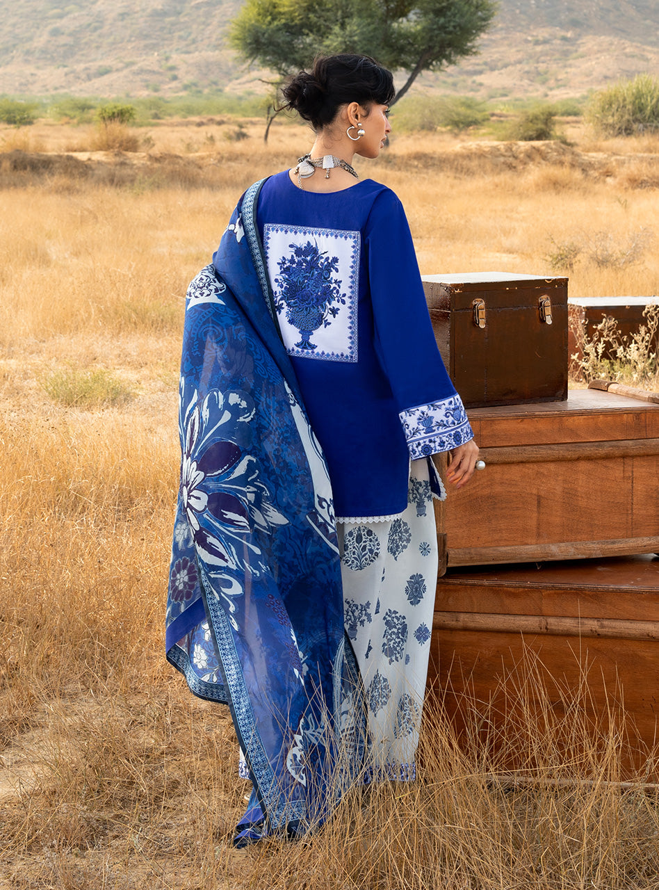 Zainab Chottani | Spring Summer Lawn 26 | Veyra 16 by Zainab Chottani - Designer Dress - Type : Luxury Dress - Available at Libayah - 100% Original