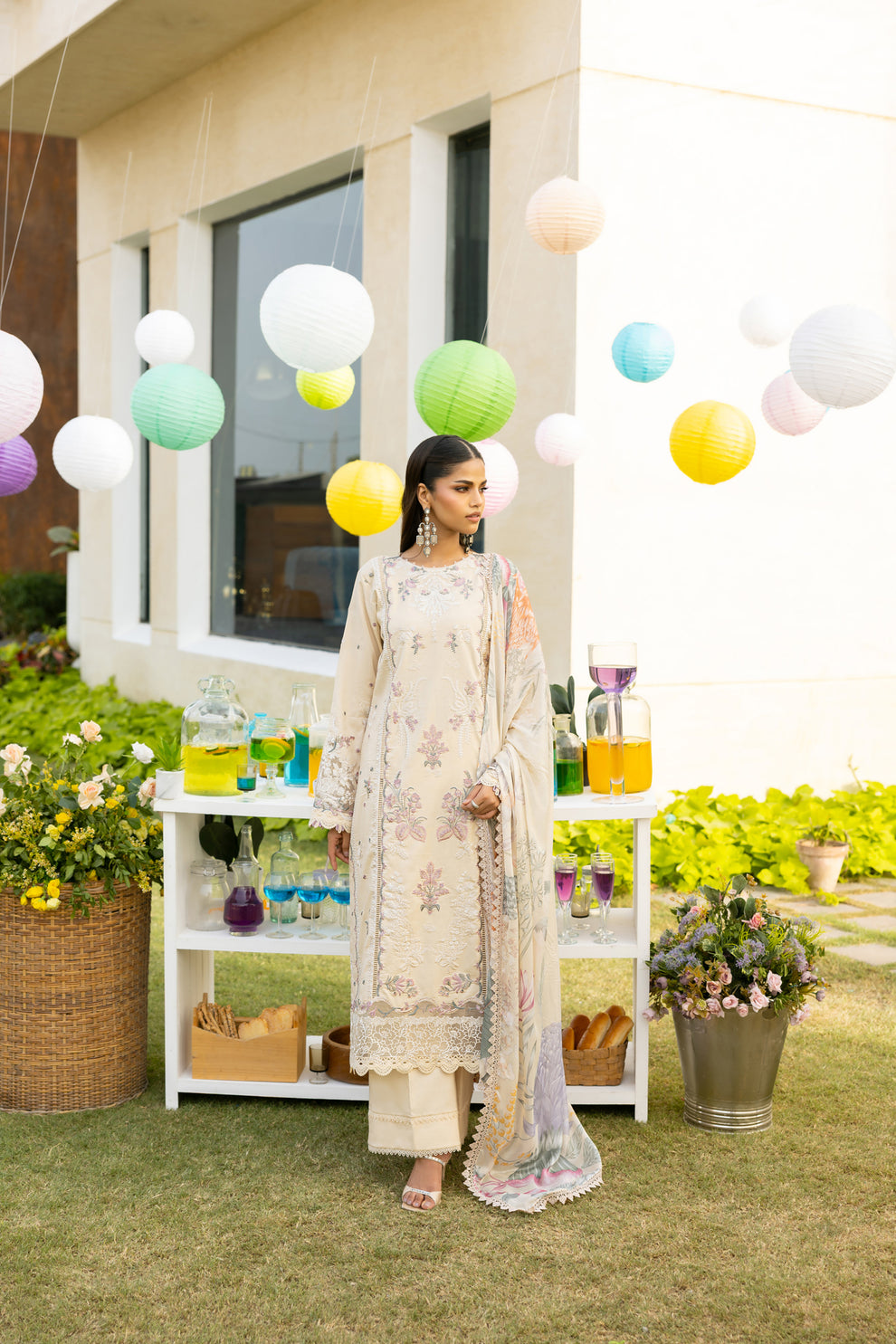 Florent | Eid Collection | FEF - 3B by Florent - Designer Dress - Type: Ladies Clothes - Available at Libayah - 100% Original