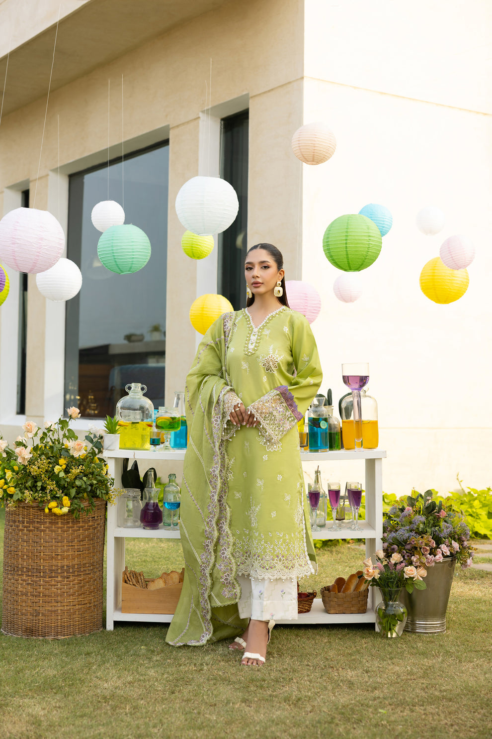 Florent | Eid Collection |FEF - 7B by Florent - Designer Dress - Type: Ladies Clothes - Available at Libayah - 100% Original