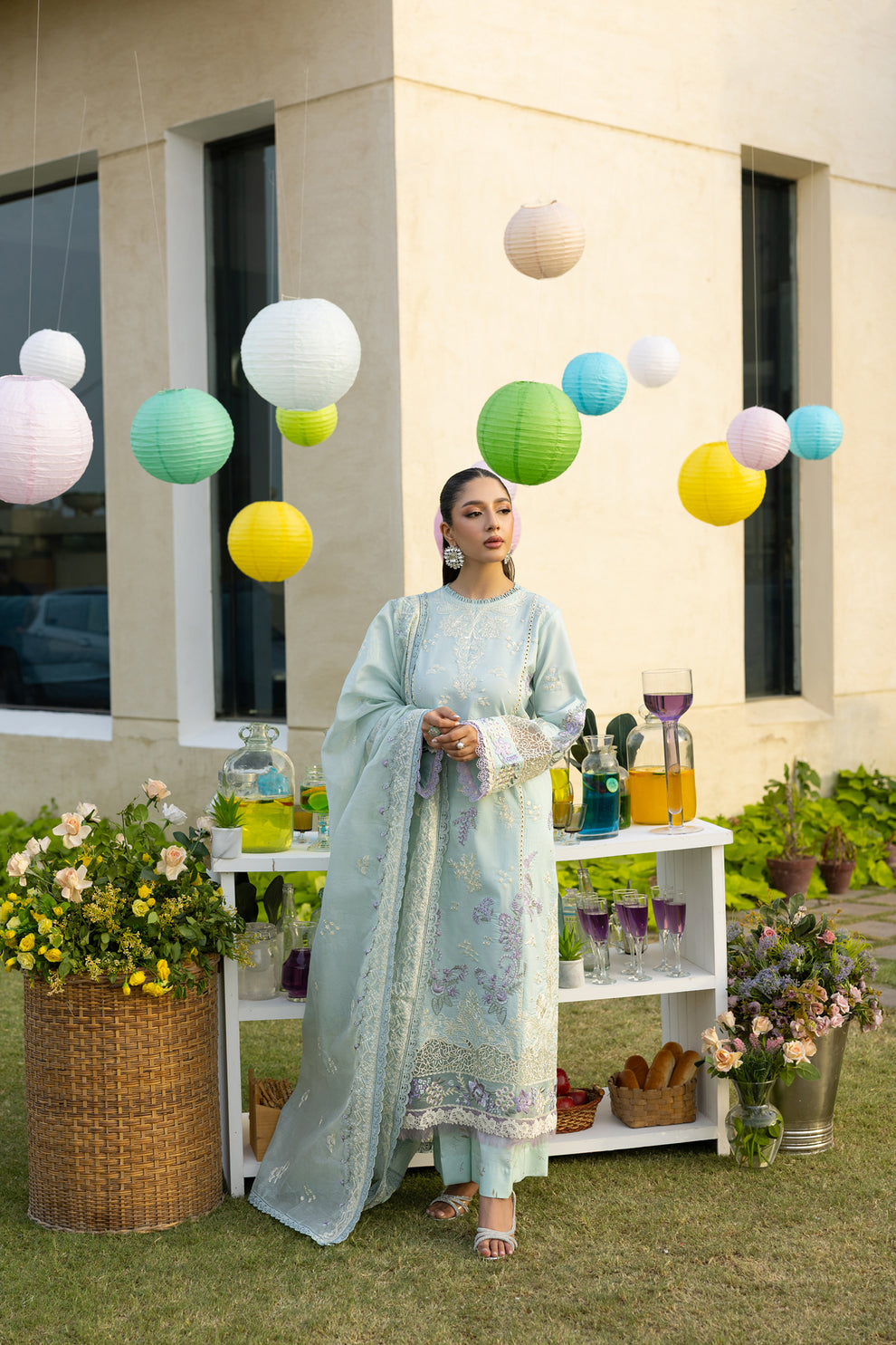 Florent | Eid Collection | FEF - 2B by Florent - Designer Dress - Type: Ladies Clothes - Available at Libayah - 100% Original