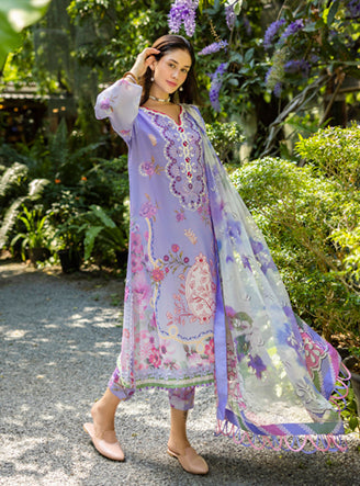 Roheenaz | Ethereal Bloom Lawn 25 | Meliora by Roheenaz - Designer Dress - Type: Ladies Clothes - Available at Libayah - 100% Original