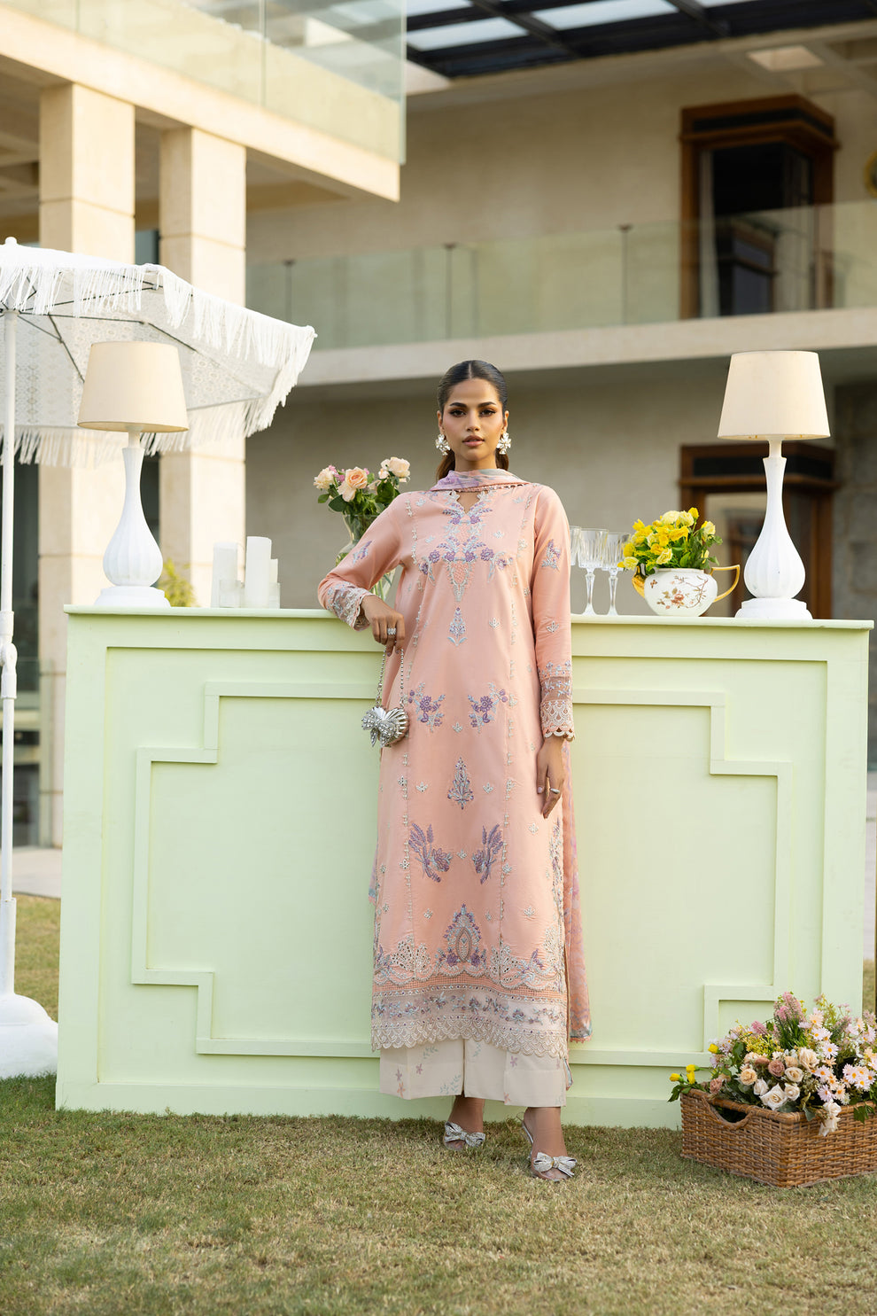 Florent | Eid Collection | FEF - 4A by Florent - Designer Dress - Type: Ladies Clothes - Available at Libayah - 100% Original