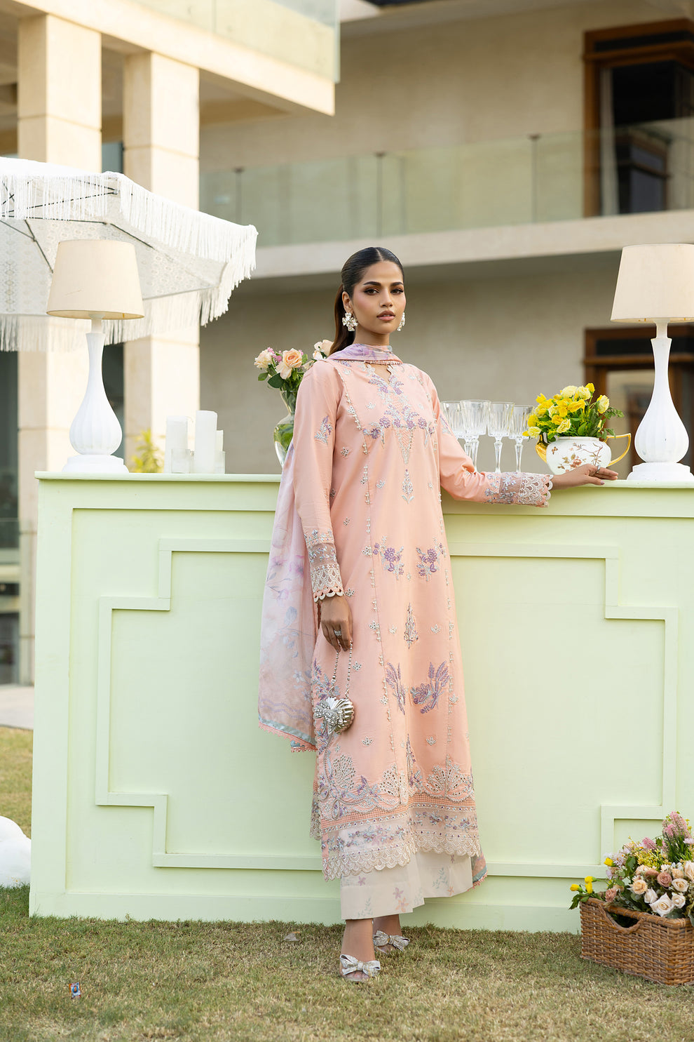 Florent | Eid Collection | FEF - 4A by Florent - Designer Dress - Type: Ladies Clothes - Available at Libayah - 100% Original