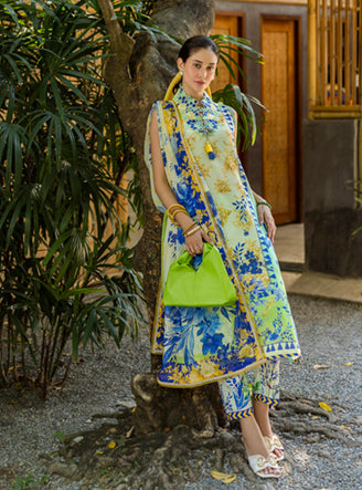 Roheenaz | Ethereal Bloom Lawn 25 | Celora by Roheenaz - Designer Dress - Type: Ladies Clothes - Available at Libayah - 100% Original