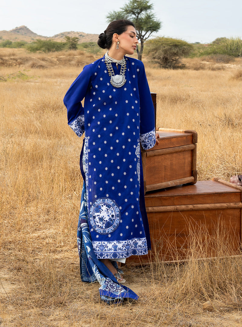 Zainab Chottani | Spring Summer Lawn 26 | Veyra 16 by Zainab Chottani - Designer Dress - Type : Luxury Dress - Available at Libayah - 100% Original