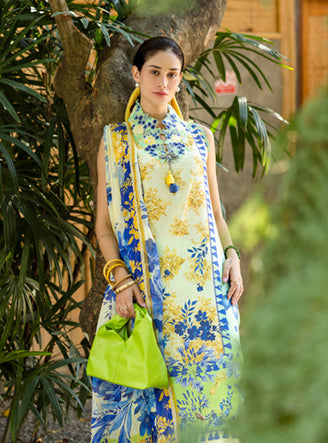 Roheenaz | Ethereal Bloom Lawn 25 | Celora by Roheenaz - Designer Dress - Type: Ladies Clothes - Available at Libayah - 100% Original