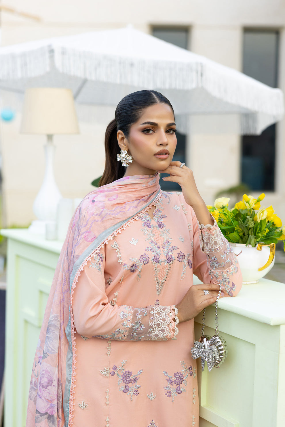 Florent | Eid Collection | FEF - 4A by Florent - Designer Dress - Type: Ladies Clothes - Available at Libayah - 100% Original